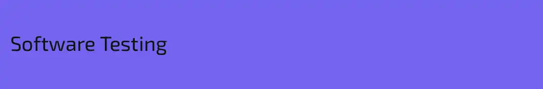 Software Testing